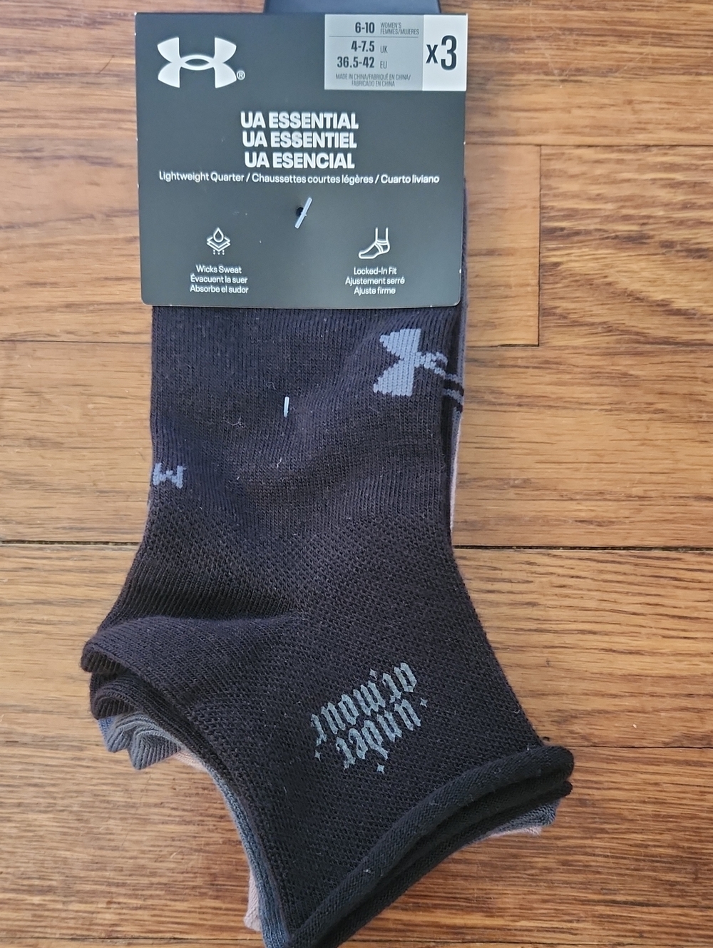 Under Armour Essential Lightweight Quarter Socks